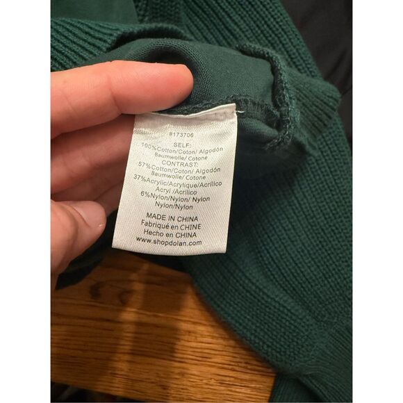 Anthropologie Dolan Green Left Coast Turtleneck Knit Pullover Sweater Size Small - Picture 5 of 6